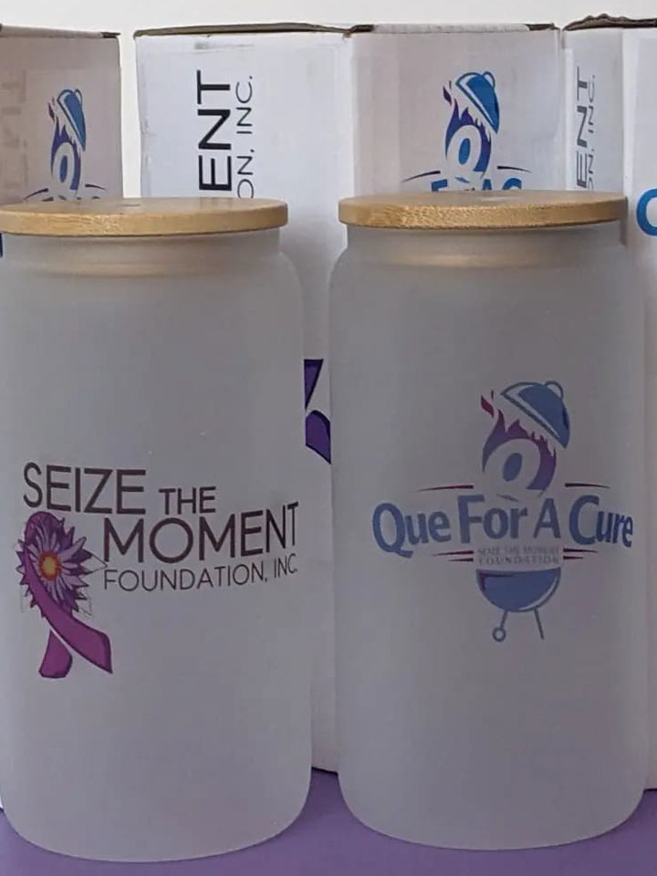 SEIZE THE MOMENT TUMBLERS